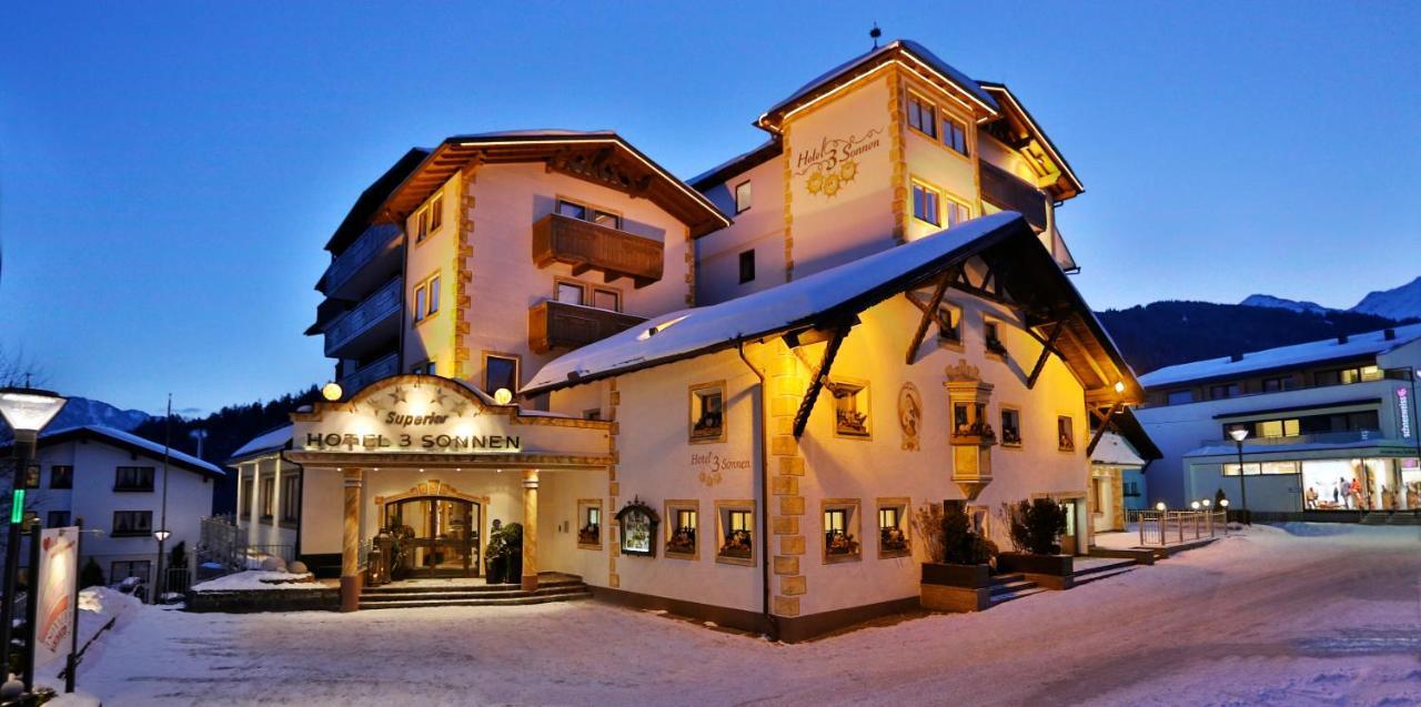 Hotel Dreisonnen Serfaus Exterior foto
